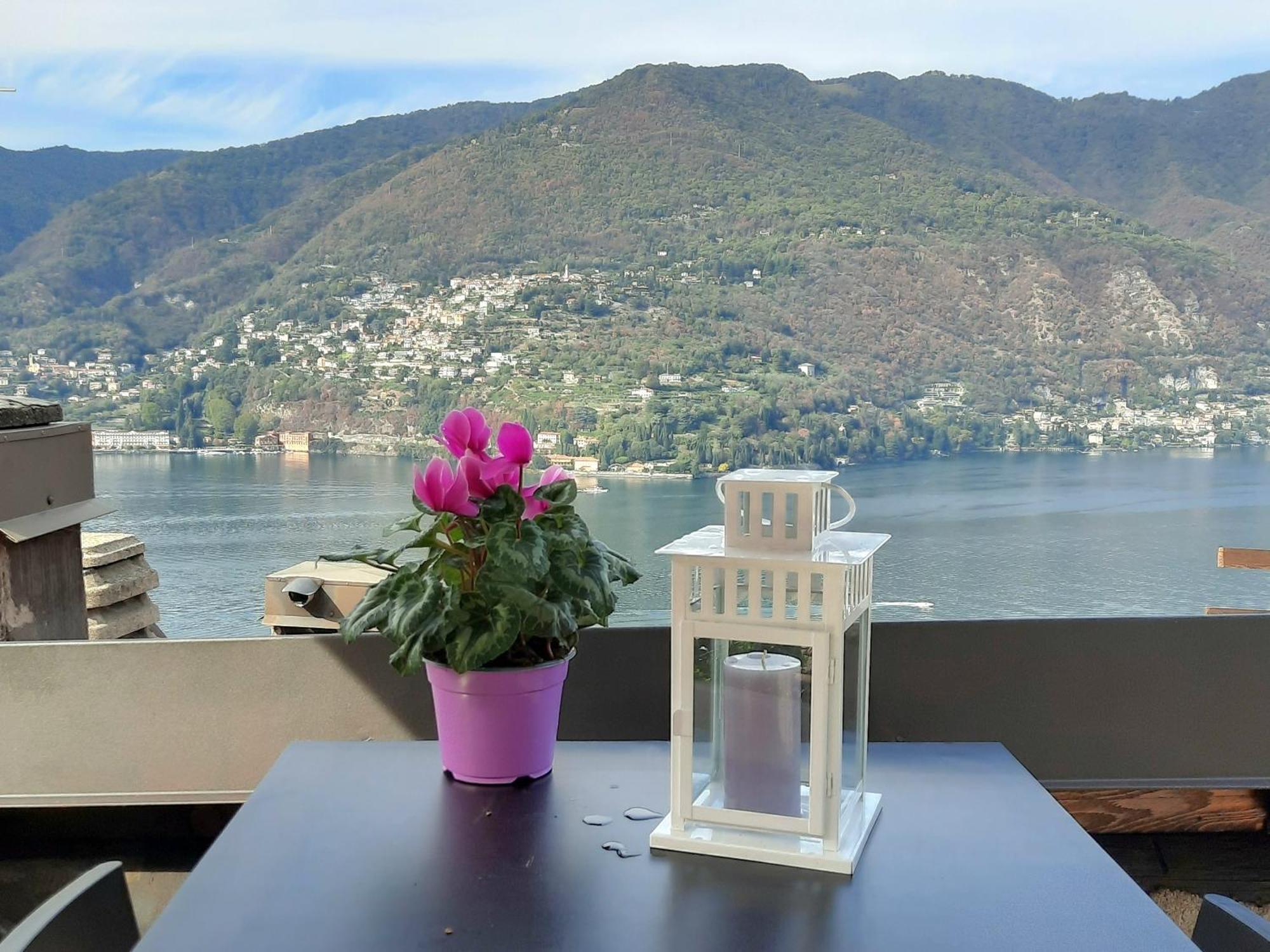 Luxury Room La Terrazza Sul Lago Di Como Blevio Exterior photo